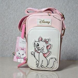 Disney Marie Aristocats Crossbody Bag Cellphone Holder